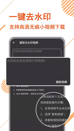 视频解析去水印极速版