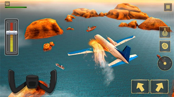 飞机冲击坠毁模拟器安卓版
