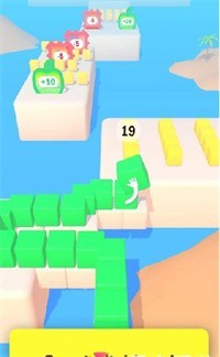 蛇形积木3D极速版