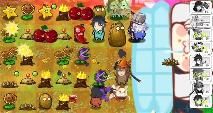 植物大战原神极速版