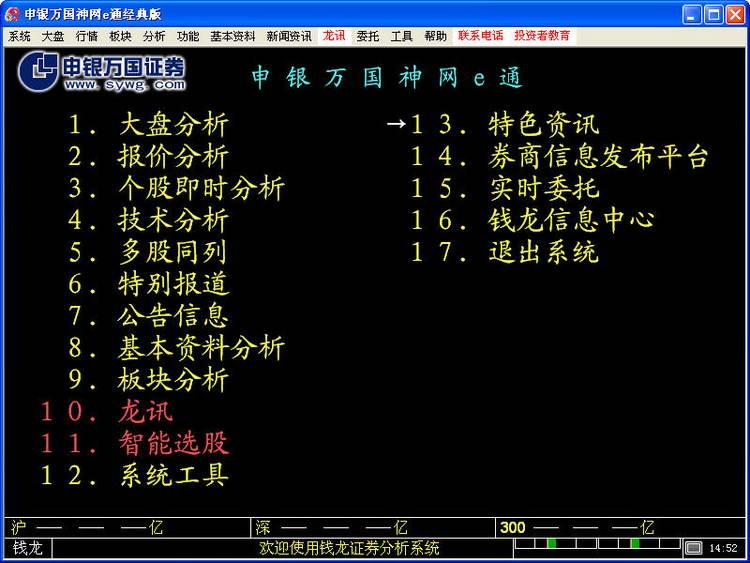 申银万国神网e通金典版 5.80.695