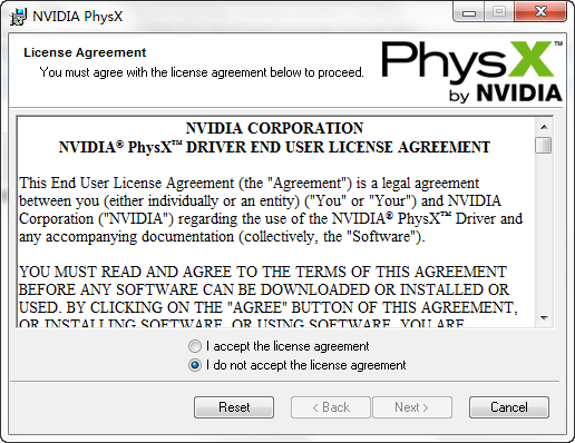NVIDIA PhysX 9.16中文版