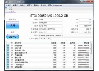 crystaldiskinfo 绿色多国语言版v7.8.3