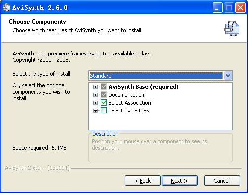 AviSynth 2.6.0