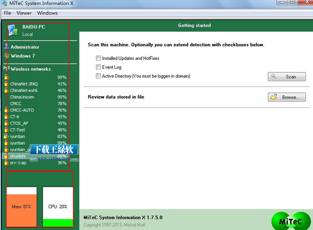 MiTeC System Information 1.01