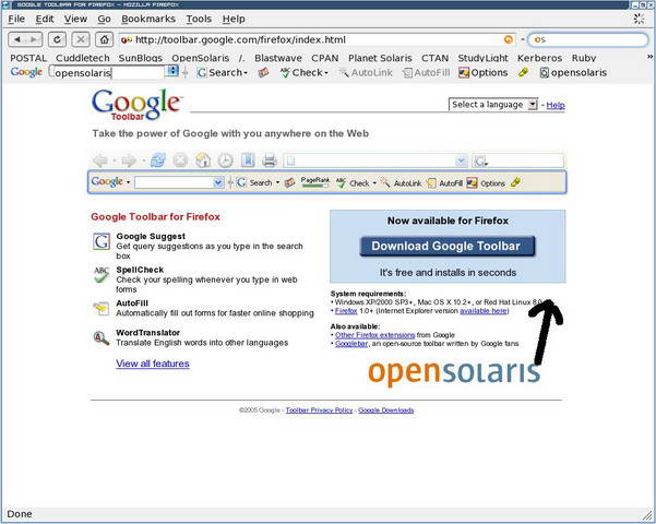 Google Toolbar(谷歌工具条) v7.4