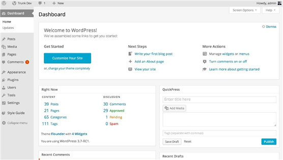 WordPress V4.9