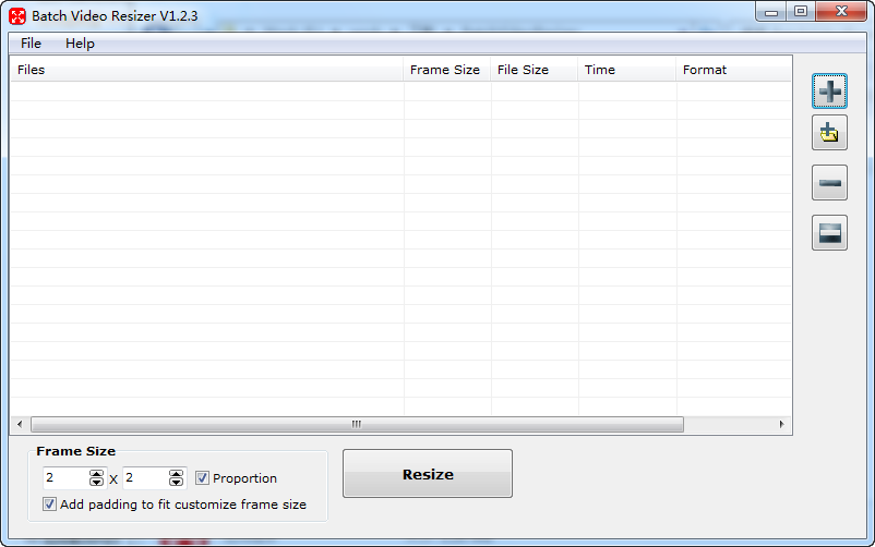 视频分辨率转换器(Batch Video Resizer)1.2.3