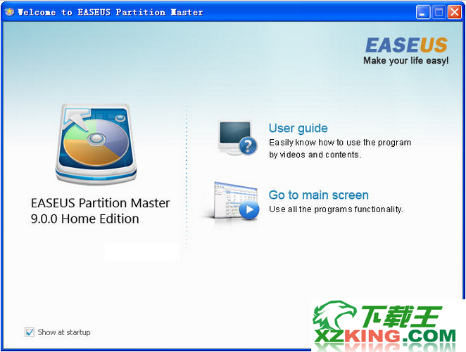 EaseUS Partition Master v10.0