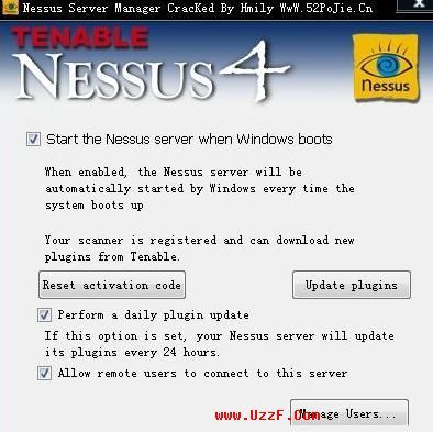 Nessus Vulnerability Scanner 4.0.1