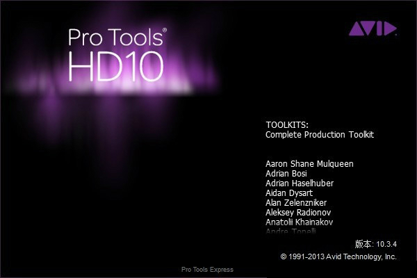 Avid Pro Tools 10.3.4