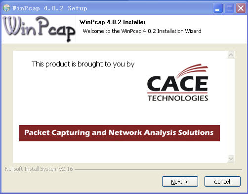 WinPcap 4.13
