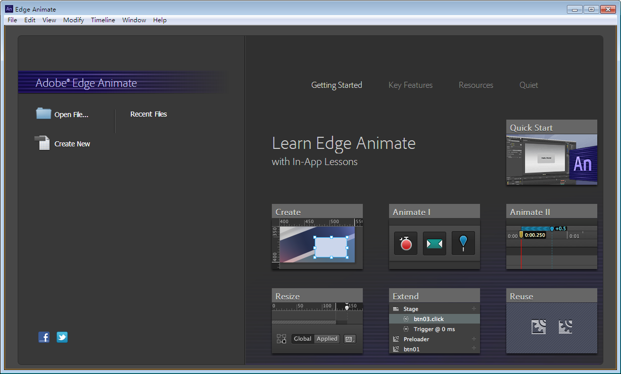 Adobe Edge Animate 1.5 免费版