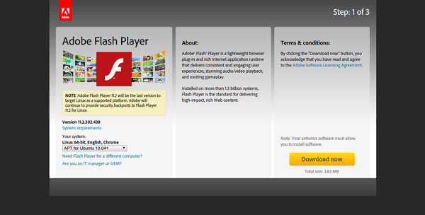 Adobe Flash Player for IE 27.0.0.180