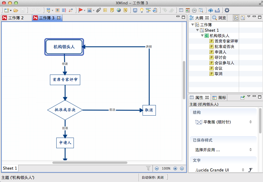 商业思维导图软件XMind Pro3.6.1中文版