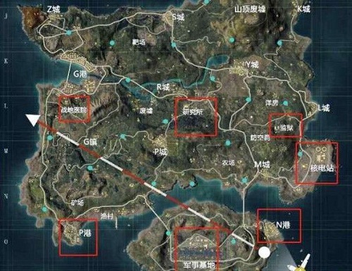 和平精英火力对决飞机刷新点在哪里 火力对决直升机的位置