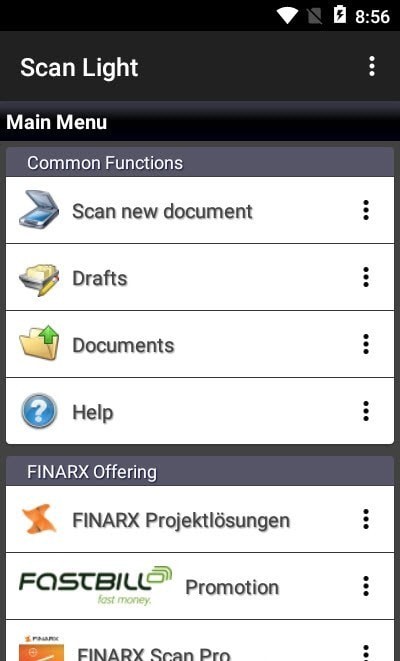 FINARX Scan Light文档扫描安卓版