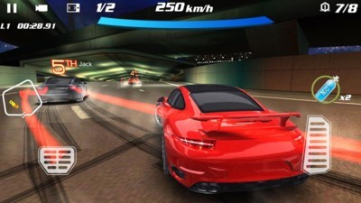 疯狂的赛车3D免费版