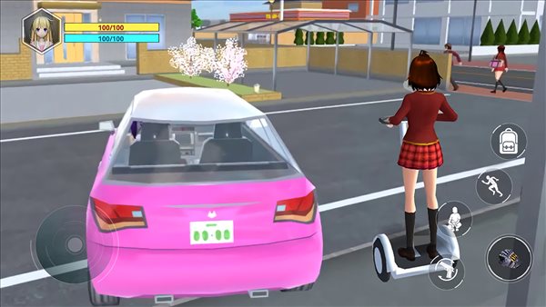 樱花校园闪亮女生经典版